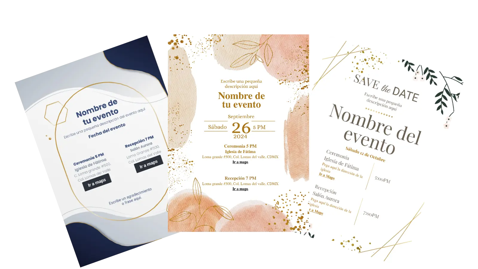 Invitaciones Elegantes